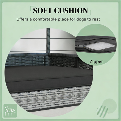 Pet Bed,Rattan Dog House