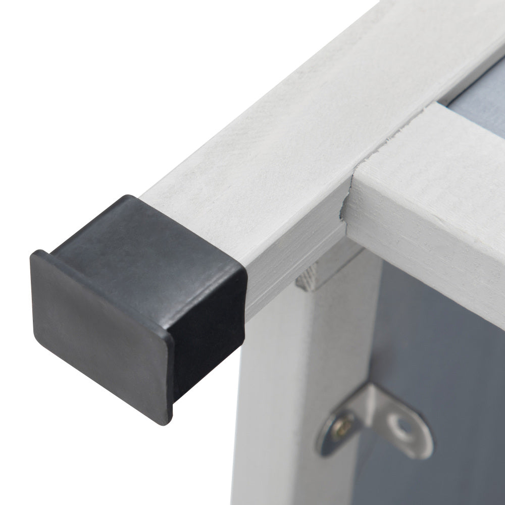 Small Outdoor Wooden Rabbit Hutch with Lockable Door & Weatherproof Roof, Openable Top, Bunny Cage Pet House for Rabbits, Guinea Pigs Cats Chicks , Gray with Colorful Patterns