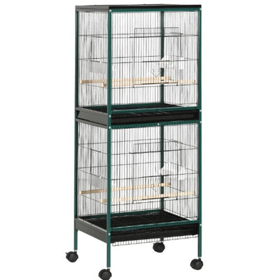 Bird Aviary Indoor with Multi-Door Design,Large Bird Cage for Wingspan