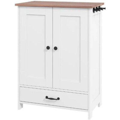 Dog Food Storage Cabinet,Pet Feeding Station