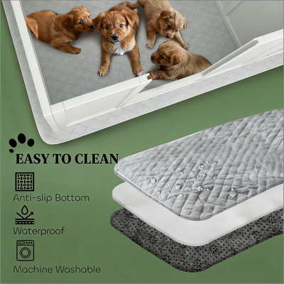 Pet Box,Whelping Box with Whelping Pad