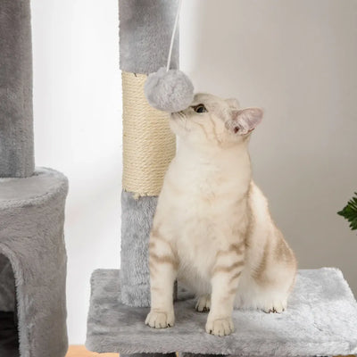 .5-102.5 inch Height Adjustable Cat Tree