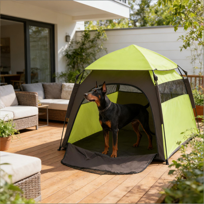 Portable Pet Camping Tent,Pop Up Dog Tent
