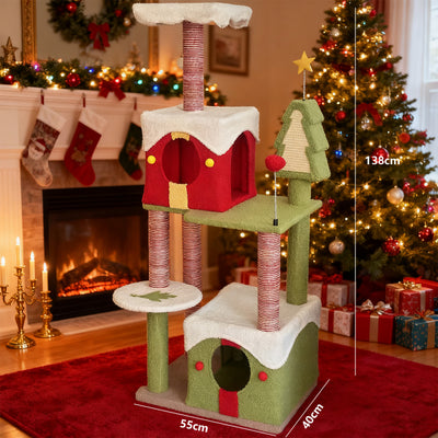 CY14 Christmas Cat tree