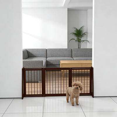 Wooden Pet Gate,Freestanding Pet Gate