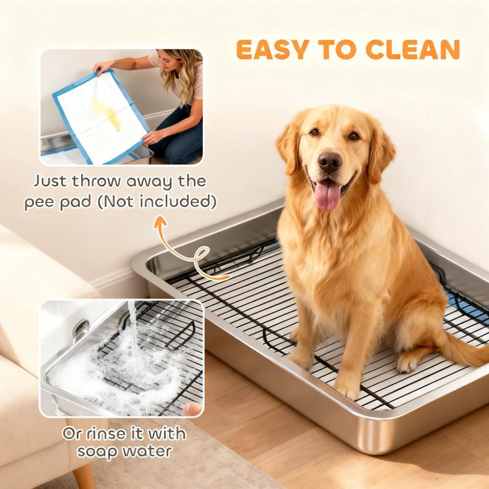 Dog Potty Tray 28" x 20" x 4"