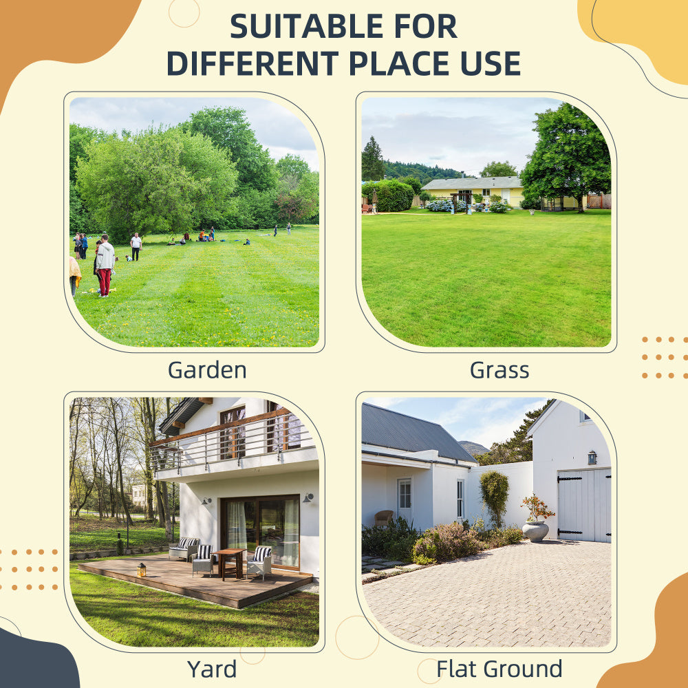 PawHut Agility Weaves Poles, Adjustable Dog Agility Kit Training Course Equipment for Puppy with Storage Bag