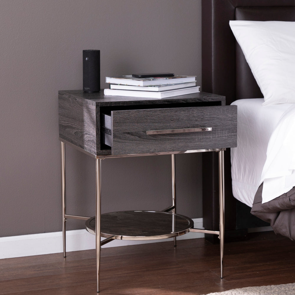 SunJet Waltenson Nightstand w/ Storage