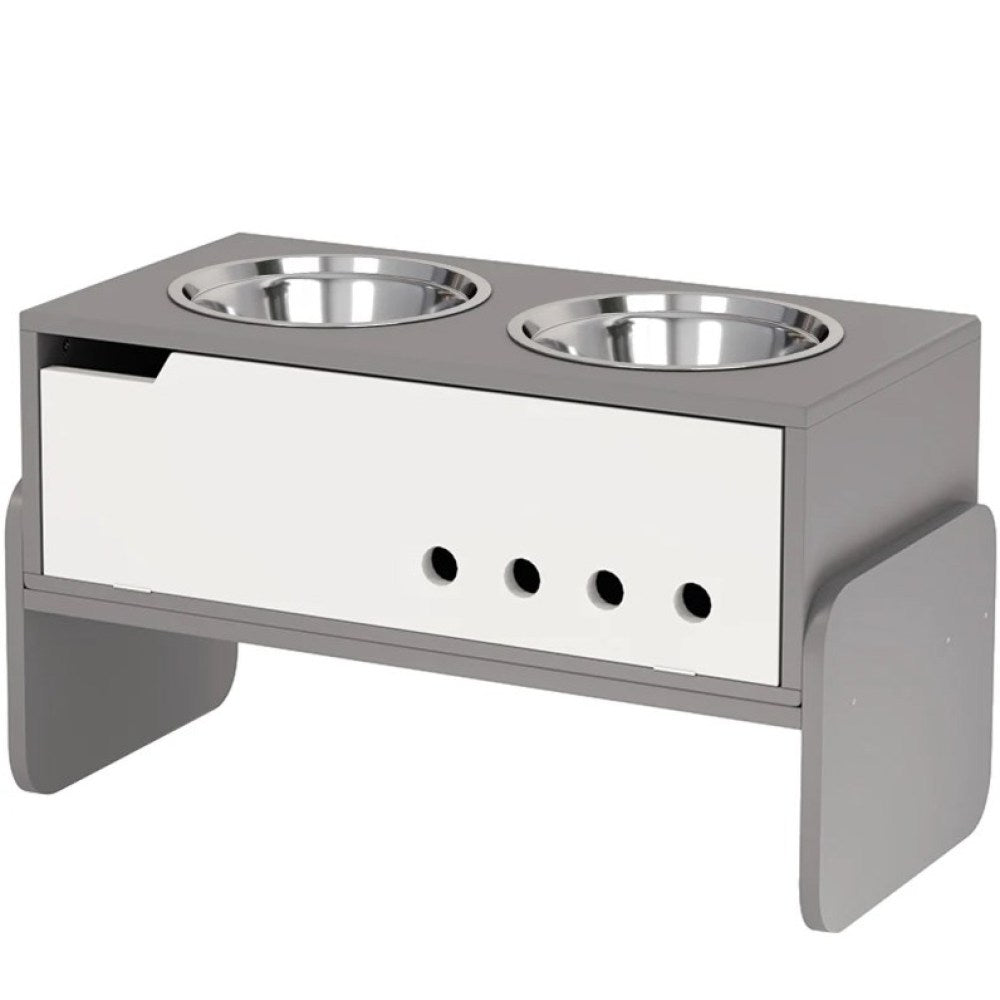 Dog Bowls,3 Height Adjustable Raised Dog Bowls,for Medium to Extra Large Dogs