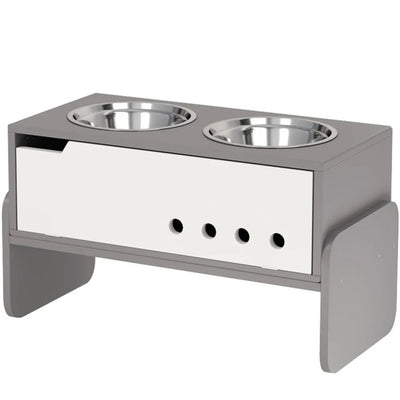 Dog Bowls,3 Height Adjustable Raised Dog Bowls,for Medium to Extra Large Dogs