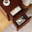 SunJet 2 Drawer Modern Sofa Side Table, Narrow Side Table, Slim Nightstand for Living Room, Bedroom(Expect Arrival Date 2025/4/16)