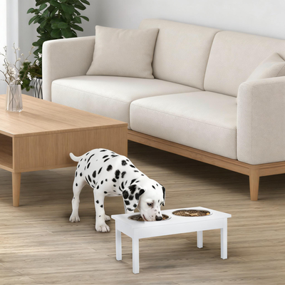 Pet Feeder Stand,Wooden Dog Food Bowls Stand