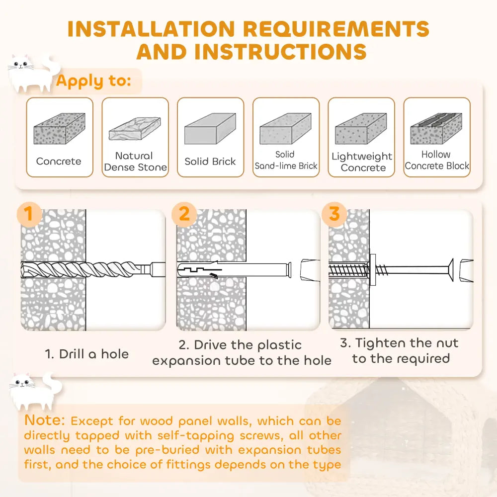 Wall Mounted Cat House