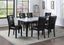 Sterling - 7 Piece Dining Set - Black