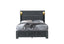 AYA DARK GREY QUEEN BED