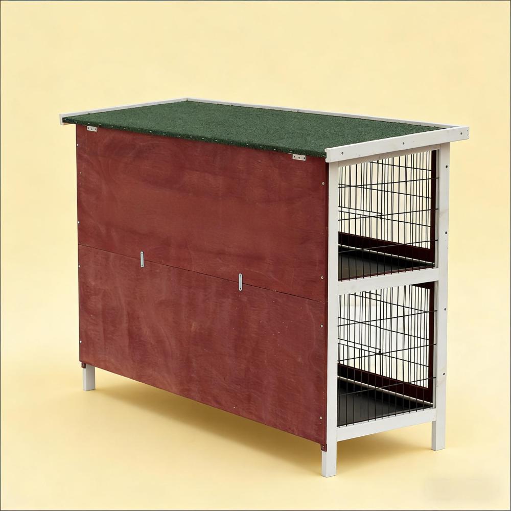 Small Animal Hutch Cage,Pet House,Elevated Rabbit Hutch