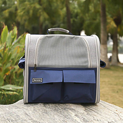 Stylish And Spacious Foldable Soft Pet Carrier For Dogs And Cats