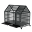 52 Inches Heavy Duty Dog Crate with Roof Top