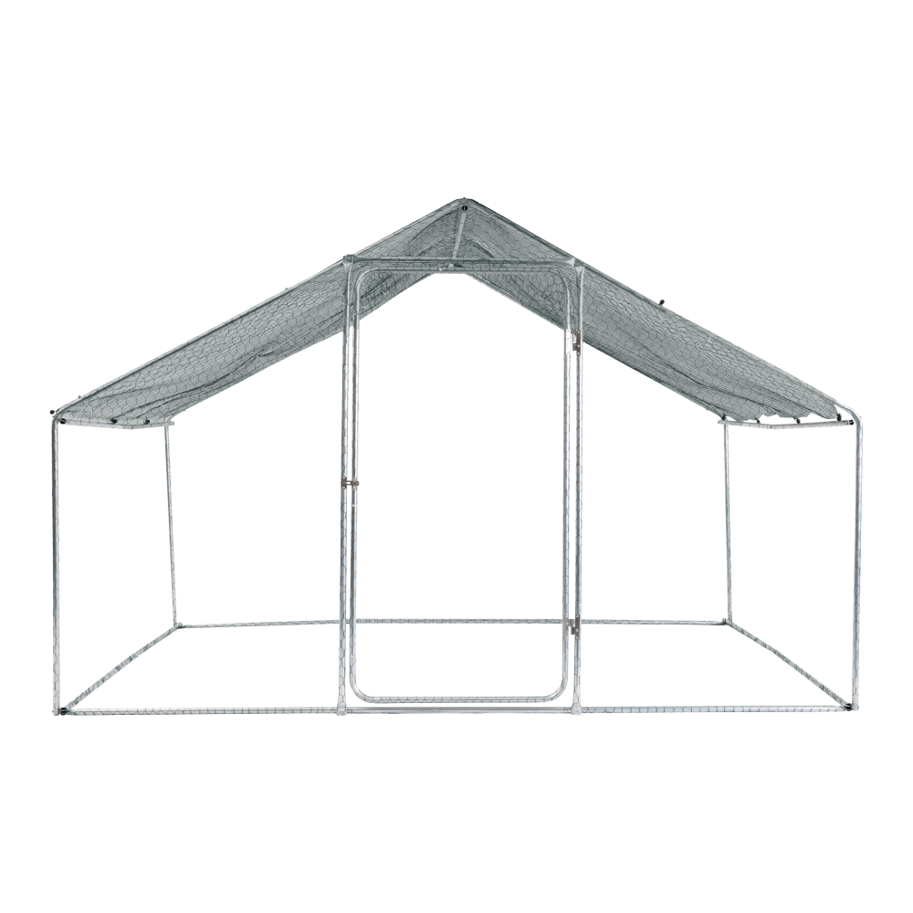 XPT033 Outdoor chicken coop metal big space 10*6*6FT