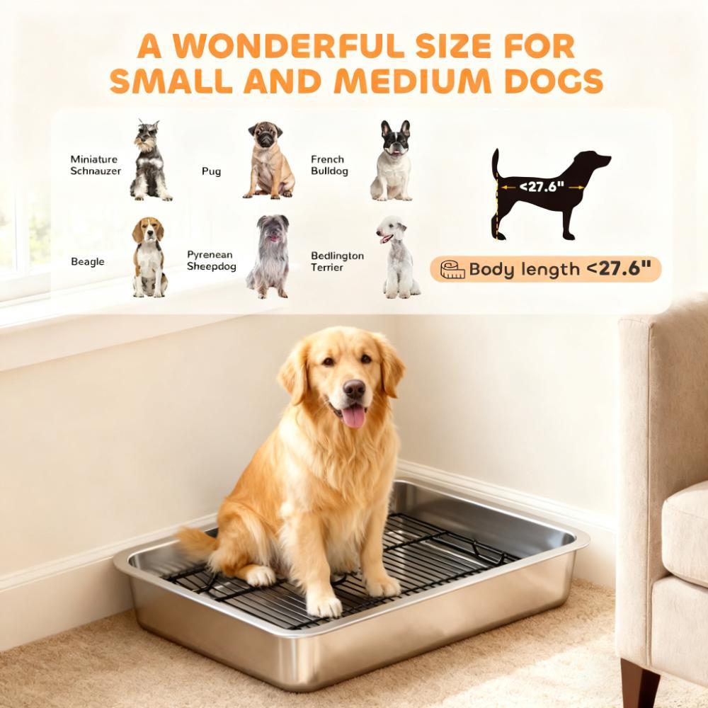 Dog Potty Tray 28" x 20" x 4"
