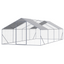 XPT036 Outdoor chicken coop metal big space 26*10*6FT