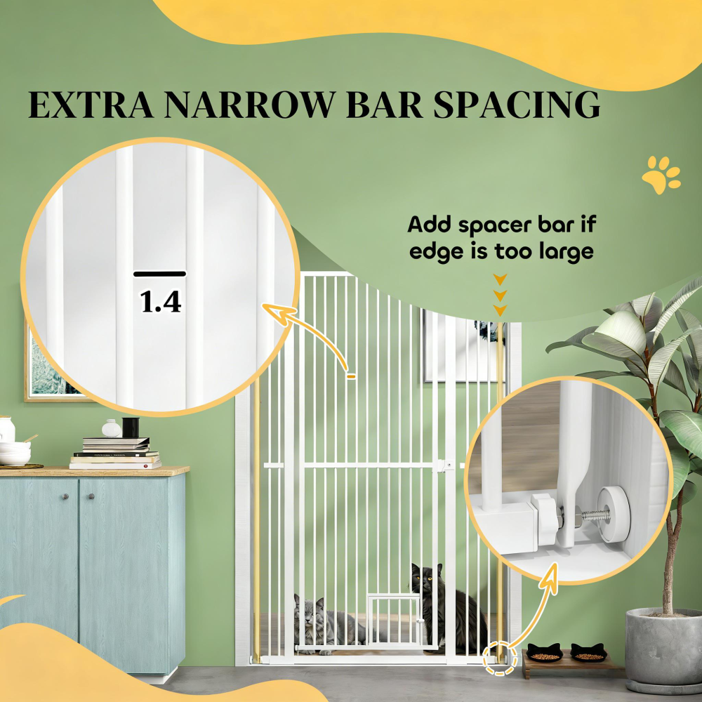 Dog Gate,Tall Pet Gate,for Dog and Cat