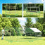 Chicken Coop,Large Metal Chicken Coop with Waterproof Cover