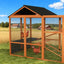 Wooden Chicken Coop for 6 - 10 Chickens