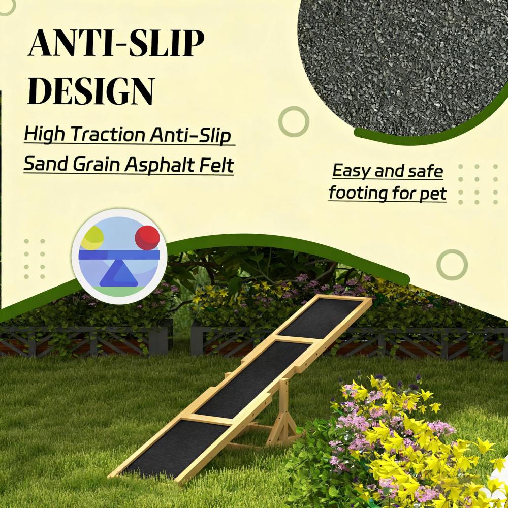 Dog Agility Seesaw,Pet Agility Seesaw,Wooden Agility Seesaw