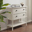 SunJet Nightstand Antique Cream See below