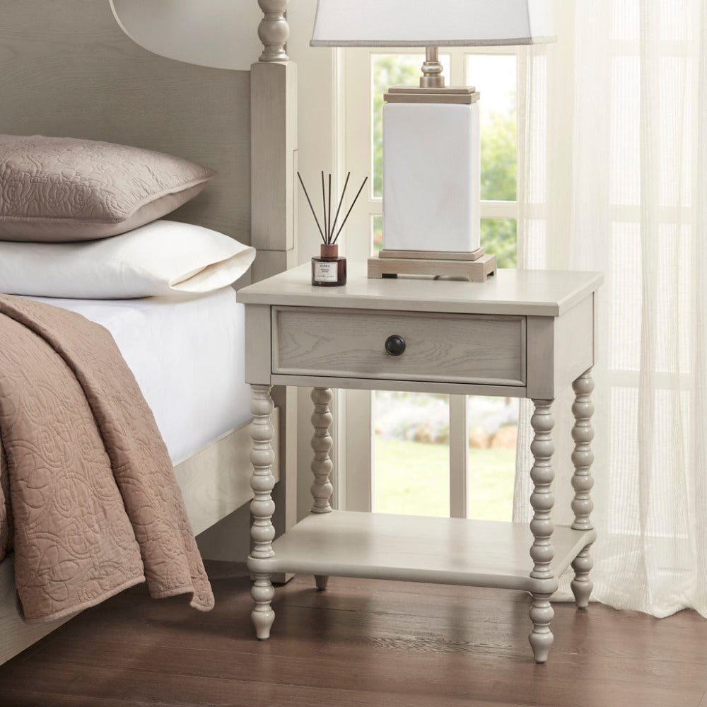 SunJet Nightstand Antique Cream See below