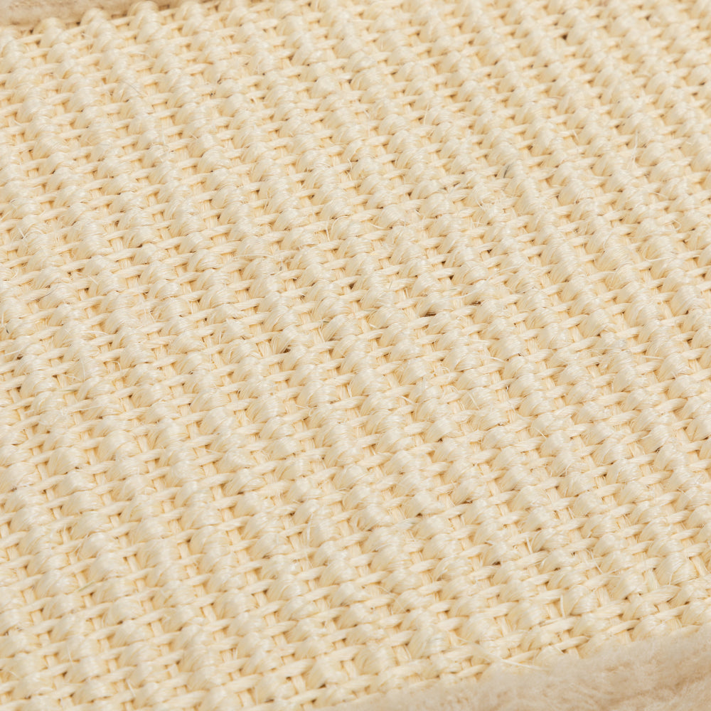 5 Pcs Wall Mounted Cat Climber Set, Floating Cat Shelves and Perches, Cat Activity Tree with Scratching Posts, Modern Cat Furniture, Beige