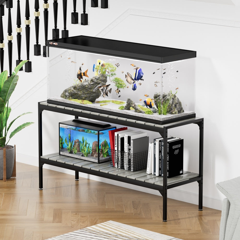 Flat noodles aquarium frame