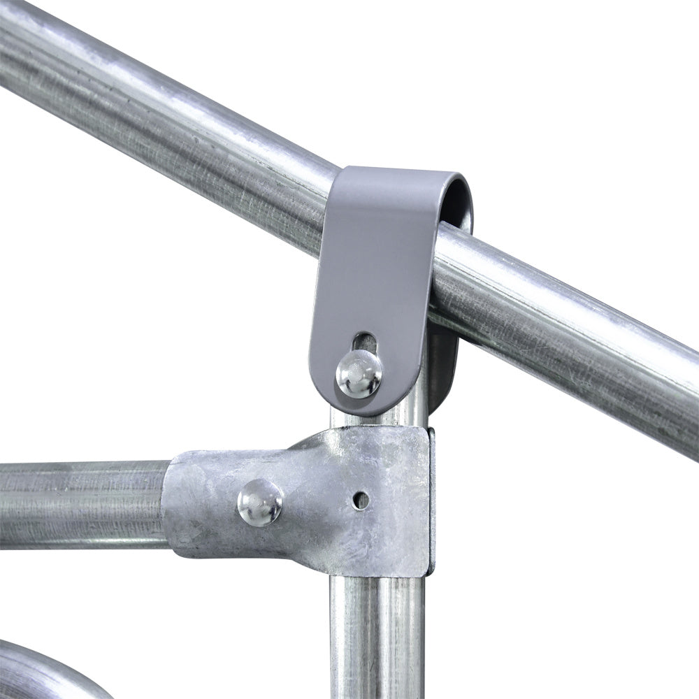 9.8' x 26.2' x 6.6'  Chicken Coop Metal Chicken Run