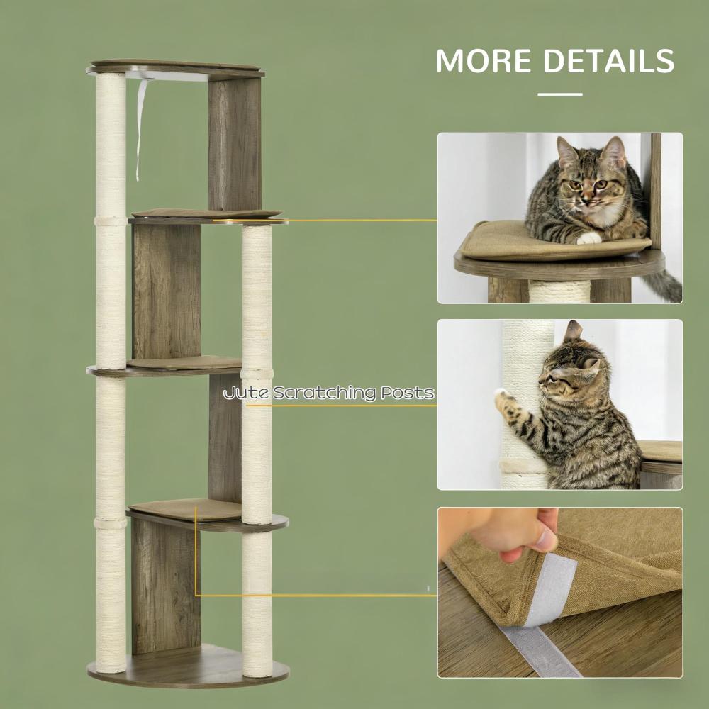 Large Multilevel Cat Tower,Corner Cat Tree