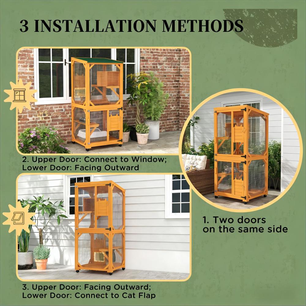 Pet House,Outdoor Large Cat House