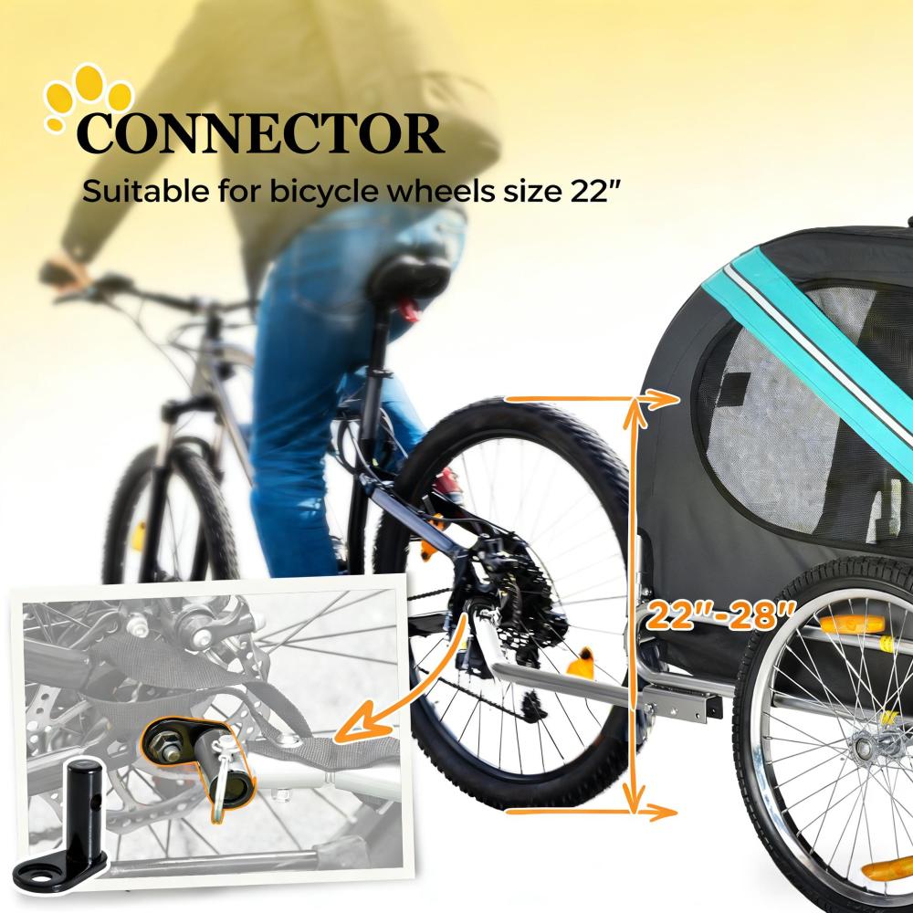 Pet Bike Trailer,Dog Stroller Bicycle Carrier