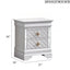 SunJet Verona G6735-N Nightstand  Pearl White