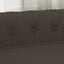 Elegant rectangular pet bed for small and medium-sized dogs, durable elevated dog sofa bed, comfortable dog sofa, modern and fashionable linen fabric dog sofa-Dark Brown