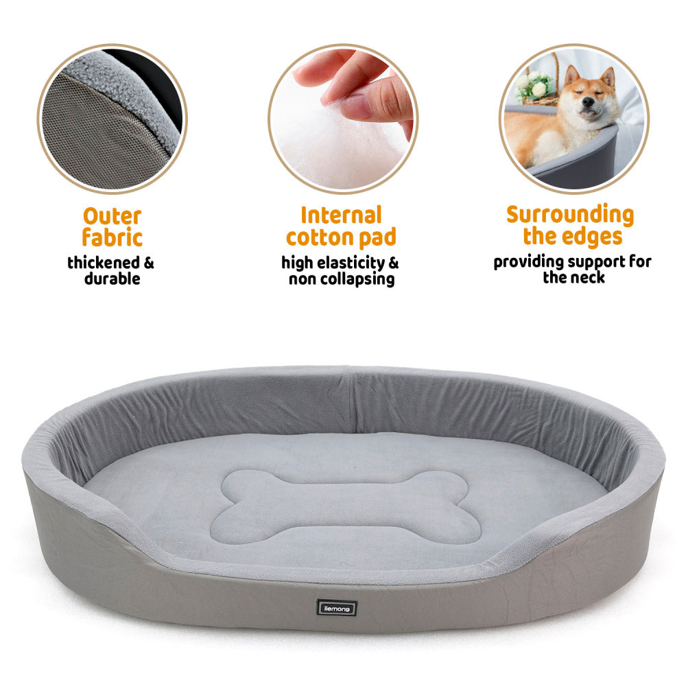 Dog Bed – Warm and Versatile Pet Bed for Large Dogs, Removable and Washable Dog Mat