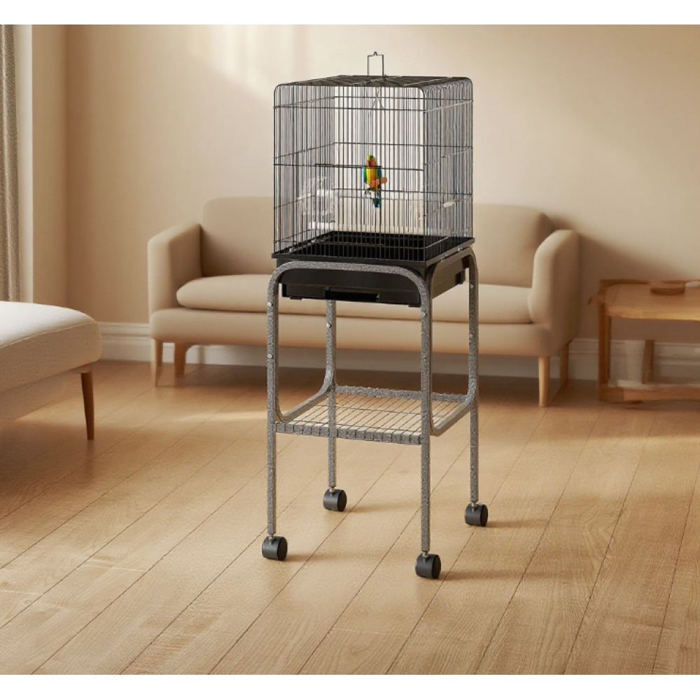 Metal Indoor Bird Cage, Parrot Cage, Bird Aviary