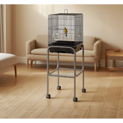 Metal Indoor Bird Cage, Parrot Cage, Bird Aviary