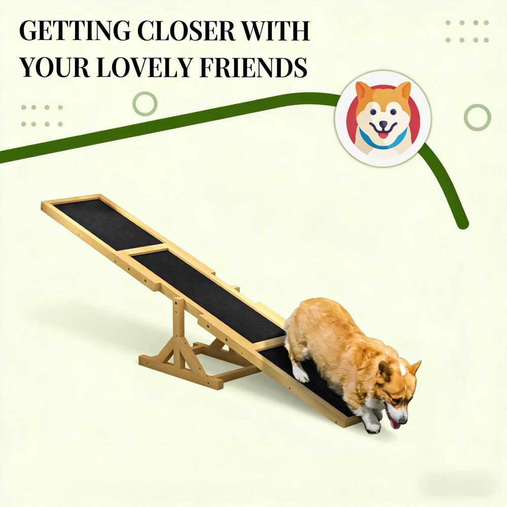 Dog Agility Seesaw,Pet Agility Seesaw,Wooden Agility Seesaw