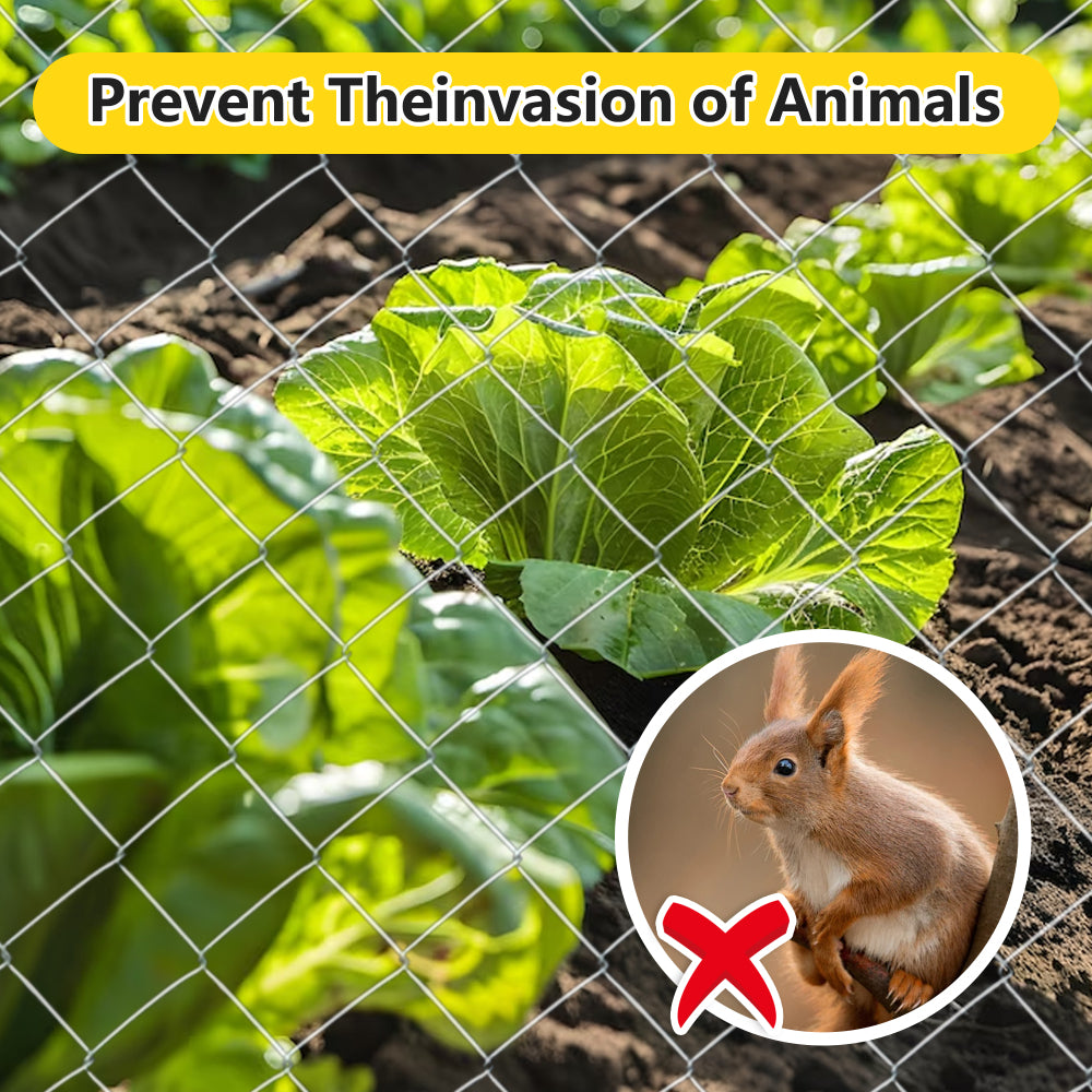 Farm Fence 5.6ft x 57ft Heavy Zinc Coating Cattle Fence,Galvanized Field Wire Fencing Deer Fence,Goat Fence,Hog Wire Fencing for Yard Livestock & Animals Protection