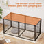Dog Crate 63" Dog Kennel for Small Medium Dogs, Puppy Dog Playpen with Top, Pet Cage, Indoor, Black.63"L x 29.9"W x 31.9"H.