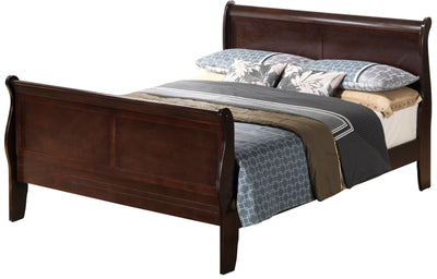 Louis Phillipe G3125A-KB King  Bed , Cappuccino