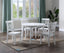 Naples - 5 Piece Drop Leaf Dining Set - White