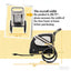 Dog Stroller Bicycle Carrier,Pet Bike Trailer
