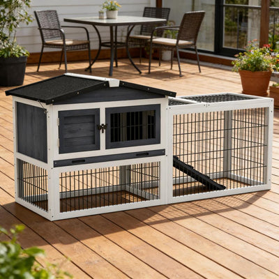 Outdoor Pet House,Rabbit Hutch,Small Animal Hutch Cage