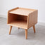 SunJet Pure Solid Wood Bedside Cabinet Modern Simple Nightstands European Beech Bedside Cabinet Nordic Bedroom Solid Beech Storage Cabinet 0.4m